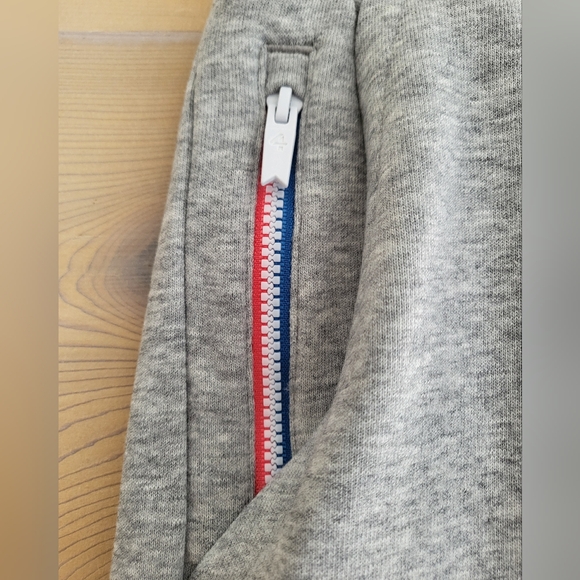 NWT FourLaps Oversized Rush Sweat Shorts Elastic Drawstring Grey Heather S, M - Picture 2 of 7